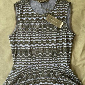 BCBG Maxazria Knit peplum tank top (BNWT)